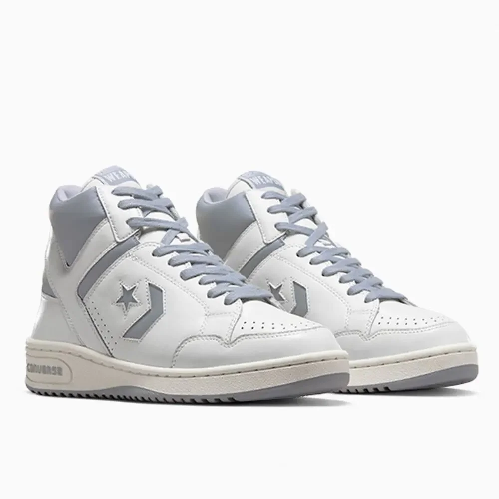 CONVERSE WEAPON MEN 11.5 MID VTG WHT ASH GREY OLD MONEY LARRY BIRD NWOB A04397C - Picture 1 of 6